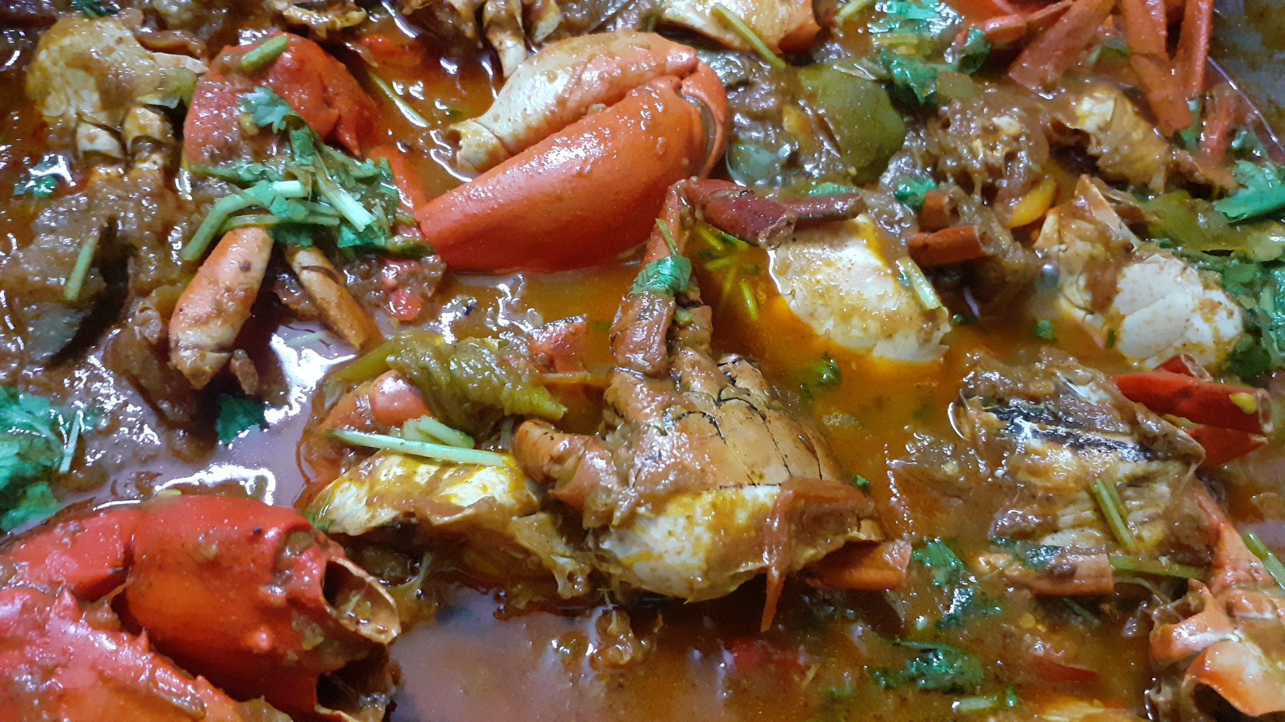 Crazy Crab Curry tastes Yum…